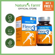 [Nature's Farm Store] OriActiv Flexy3 Joint Pain Supplement 60s I Sakit Lutut Sendi Gout Rheumatism|