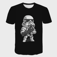 hot toys | Mens Star Wars Casual T-Shirt R2 D2 Printed Street Style Anime Kids Boys Short Sleeve Tee