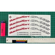 Racing Hart CP-035 Car Rim Stickers (4pcs = 1set) Sticker Printing Forged Wheel #cp035 #cp-035 #rims