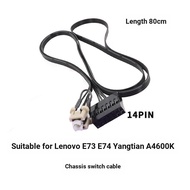 Suitable for LENOVO LENOVO E73 E74 Yangtian A4600K Chassis Switch Cable 10C0A01D Length 80cmRcsdv