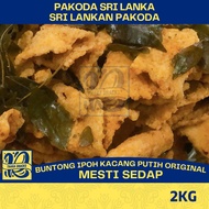 Thara Snacks Pakoda Sri Lanka Buntong Ipoh Kacang Putih Original - 2KG MURUKU