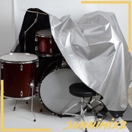 [Sunnimix2] Drum Set Dust Cover, Electric Drum Cover, 78.74'' X 98.43'', Weather Resistant Waterproof 420D Oxford Fabric for
