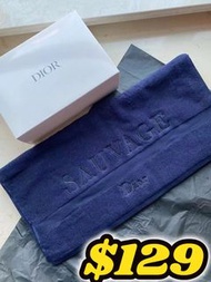 任意兩樣包運費😱🌸禮盒裝 Dior專櫃超稀有深藍色大浴巾