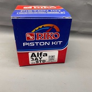 Piston Kit Seher Yamaha Alfa Sigma Merk Riko