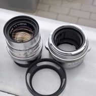 CONTAREX CARL ZEISS PLANAR 50MM F2 改LEICA M MOUNT連動