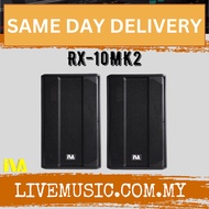 IVA RX-10MK2 10" 160W RMS 8 Ohm 2-Way Fullrange Speaker - Each / Pair ( RX10MK2 / RX 10MK2 )