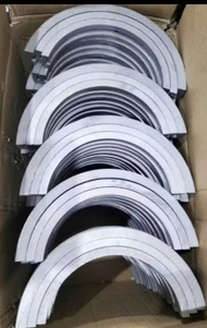 Giá 1 bộ kẹp máy hàn HDPE gồm 8 miếng kẹp phi 63mm dùng thay cho máy hàn nhiệt ống nước HDPE phi 63m