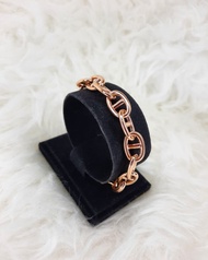 gelang rantai emas rosegold 750 hermmes 11,7 gram