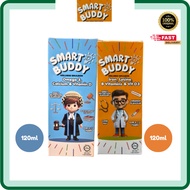 Smarty Buddy | Iron, Lysine, B Vitamins & Vit D3 Orange Flavour 120ml | 3, Calcium & Vitamin D Blakc
