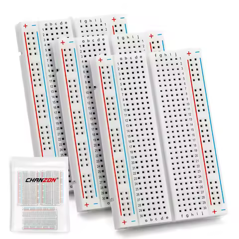 1pc 400 Tie Points Solderless PCB Breadboard BB-801 Prototype Universal Mini Bread Board for Arduino