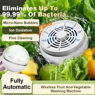 【Auto Clean/Portable Design/Remove Pesticide】JMY Automatic Wireless Fruit Vegetable Cleaner Machine/