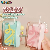 Automatic Dental Floss Storage Box Portable Dental Floss Box Pop-Up Dental Floss Dispenser