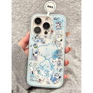 16/promaxplus Phone Case Applicable151311xr14Puppy/IMD8P Apple/pro/12Double Layer// C5QQ