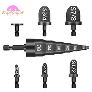 Air Conditioner Copper Expander Tube Swaging Tool 7Pcs, Flaring Drill Pipe Repairing Tubing Set HVAC