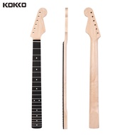 21-Fret Maple St คอกีตาร์ไฟฟ้า Rosewood Fretboard 9.5 "Radius Music Instrument Replacement Parts