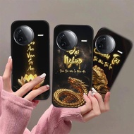 Poco F7 / F7 Pro / F7 Ultra case with calligraphy for peace of mind, fortune, and luck
