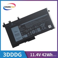 3DDDG 42Wh P72G Portable Baery For Dell Latitude 5280 5288 5290 5480 5488 5490 5491 5495 Replacement Li-Ion Baery