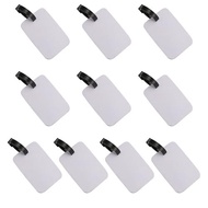 10 pcs sublimation blank luggage tag white blank travel baggage tag white blank travel baggage tag d