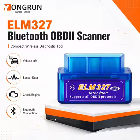 YONGRUN 1/2pcs ELM327 Mini Bluetooth OBD2 Scanner Automotive Diagnostic Tool Engine Fault Code Reade
