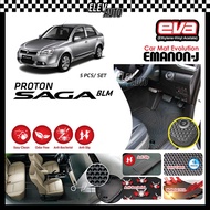 Proton Saga FLX BLM EMANON-J Premium Car Mat Car Carpet (EVA)