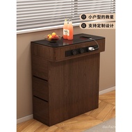 Island Table Single Cabinet Multifunctional Small Household Slate Island Table Narrow Island Table D