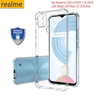 Realme 9 Pro+ | C21Y | C25Y | GT Neo2 Neo 2 3 GT3 5G Clear Transparent Shockproof Airbag Thicker TPU
