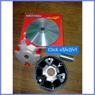 【On Hand】 ️New Pulley set for honda click 125/150i v3&v2 gc (13.5 degree) muttaru thailand