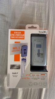 Inno3C 67W GaN 3-Port 快速充電器