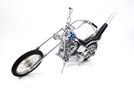 【1969年電影《Easy Rider》 - Harley Davidson Motorcycle Captain America Chopper 1:10比例電單車珍藏模型】