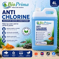 BioPrima Aquarium Water Conditioner Anti Chlorine / Chlorine Remover 1 Gallon