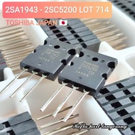 FINAL TRANSISTOR 2SC5200 C5200 - 2SA1943 A1943 LOT 714 ORIGINAL JAPAN