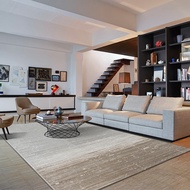 2022 [Guzhen] Household Minimalist Light Luxury Style Living Room Carpet Gray Simple American Thick 