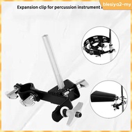 [BlesiyaedMY] Cowbell Stand Extension Clip Cowbell Clamp Percussion Instrument Accessory