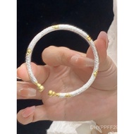 Free New Style Bracelet Female Sterling Silver Solid Gift Chinese Style Gourd 999 Pure Silver Bracel