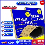 Liha Sand paper Waterproof Abrasive Sandpaper Grit 60 to 3000 Hardware Too