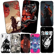 Case For Huawei y6 y7 2018 Honor 8A 8S Prime play 3e Phone Cover Soft Silicon Japanese Samurai Culture Design