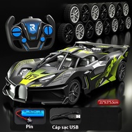 Đồ Chơi Mô Hình Xe Thể Thao Bugatti Chiron F1 Điều Khiển Từ Xa RC Với 3 Màu Sắc Cùng Động Cơ Mạnh Mẽ