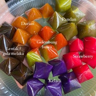 (DODOL KIUB WARNA WARNI / PERISA BUAH ORIGINAL /DODOL KELANTAN/ DODOL MINI MURAH DAN FRESH)(ETA: 202