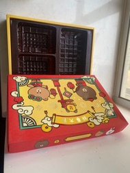 LINE FRIENDS 新年禮盒，吉盒。
