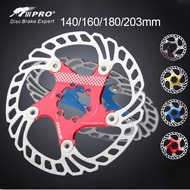 IIIPRO Bicycle Disc Brake Rotor 140/160/180/203mm High Strength Hydraulic Floating Rotor