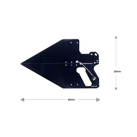 HTOOL HT8 Handheld Passive Log Periodic Antenna 0.1-12GHz,Direction Antenna for SA6 Analyzers,Highly