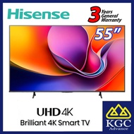 Hisense 55" 4K UHD Smart LED TV 55A6Q