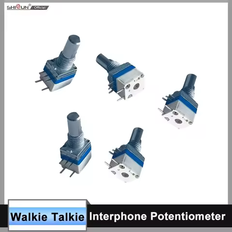 Walkie Talkie Interphone Potentiometer A103 A10K Volume Control Switch Knob Replacement For Baofeng
