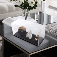 Rzone Acrylic Transparent Cover Storage Cover Model Workshop Crafts Artwork Collection Dust Cover wi