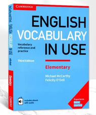 หนังสือชุด3คำศัพท์ภาษาอังกฤษCambridgeในการใช้: Junior + Intermediate + Advanced The Foith Edition