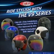 BKP V9 Motorcycle Helmet Visor / BKP Visor ( Percuma Dua Visor!!!)