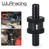 WLR - 3/8" 10mm Non Return One Way Fuel Check Valve Aluminum Alloy Petrol Diesel WLR-FCV10