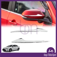 Toyota Altis E210 2021 - 2026 Rear Side View Rearview Mirror Cover Trim For E210 2021-2026 BAYU Car 