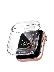 合適的適用於Apple Watch保護套蘋果手錶替代殼套一代全包熱塑性聚氨酯手錶殼膜保護套超薄