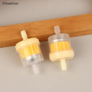 Fitow 5Pcs Universal Inline Gas/Fuel Filter 6MM-7MM 1/4" For Lawn Mower Small Engine Auto Accessorie